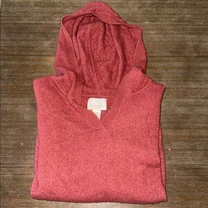 Cynthia Rowley 100% 2- Ply Cashmere hoodie Sweater